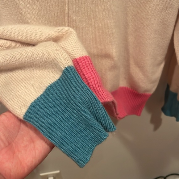 Kerri rosenthal color block sweater size small - Picture 5 of 5